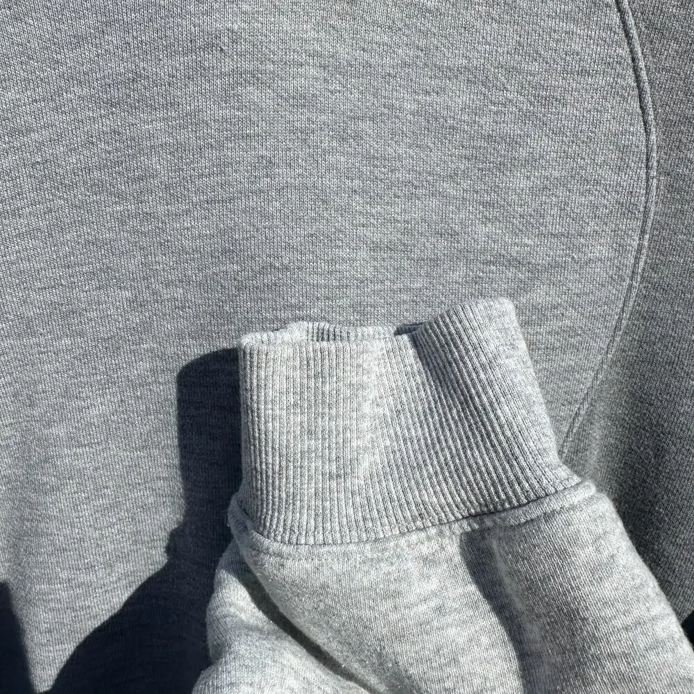 Alo Yoga Make Waves Hoodie Small Womens / XS Mens Athletic Heather Grey Tonal - Picture 13 of 16